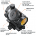 Mira Holográfica Bushnell Red Dot Ar Optics 1X20 Trs-25 Hirise